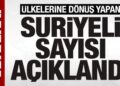Bakan Yerlikaya: 2016’dan beri toplam 1 milyon 290 bin Suriyeli vatanına geri döndü