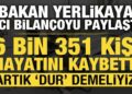 Bakan Yerlikaya acı bilançoyu paylaştı: 2024 yılında 6 bin 351 insan trafik kazasında öldü