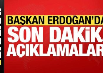 Başkan Erdoğan’dan son dakika açıklamaları!