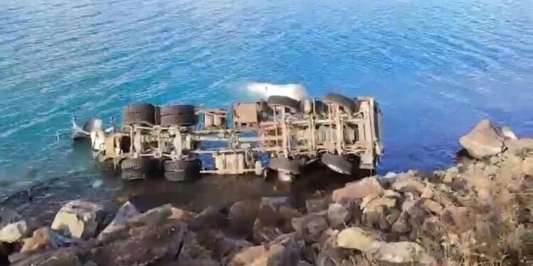 Bekon mikseri Hazar Gölü’ne uçtu