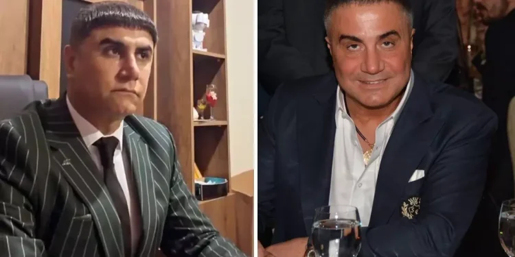 Taklit Sedat Peker’in rollendiği anlar gündem oldu