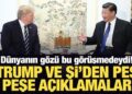 Dünyanın gözü bu görüşmedeydi! Trump ve Şi’den peş peşe açıklamalar