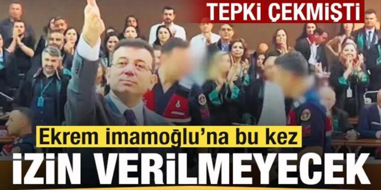 Ekrem İmamoğlu büyük tepki çekmişti! Bu kez izin verilmeyecek! Yeni düzenleme geliyor