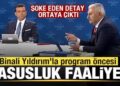 Ekrem İmamoğlu’ndan Binali Yıldırım’la program öncesi casusluk faaliyeti!