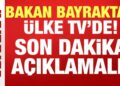 Enerji ve Tabii Kaynaklar Bakanı Alparslan Bayraktar Ülke TV’de soruları cevaplıyor