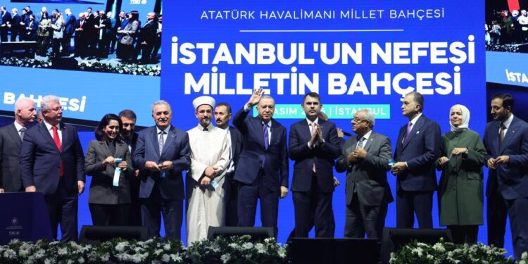 Erdoğan’dan, Atatürk Havalimanı Millet Bahçesi açılış programına ilişkin paylaşım