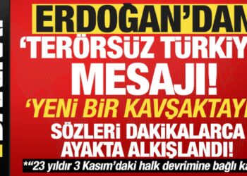 Erdoğan’dan ‘Terörsüz Türkiye’ mesajı: Yeni bir kavşağa ulaştık!