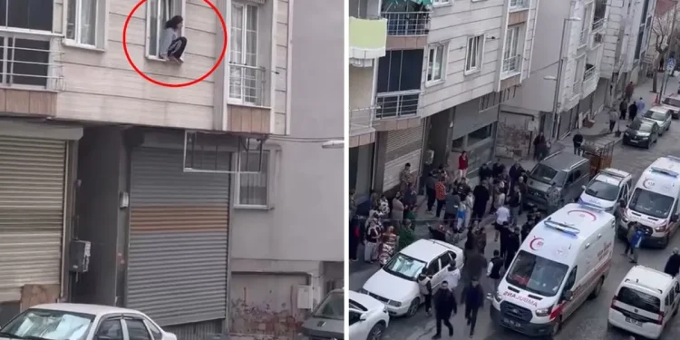 Görüntü İstanbul’dan: Genç Kadın Dayanamayarak Atladı