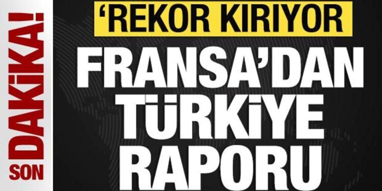 Fransa’dan Türkiye hakkında dikkat çeken rapor