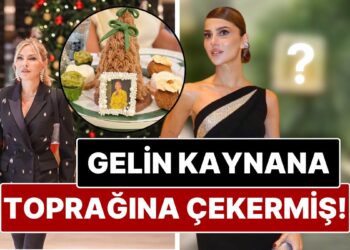 Gelin Kaynana Toprağına Çekermiş: Davete Katılmayan Nazlı Sabancı’yı Yılbaşı Ağacına Astılar!