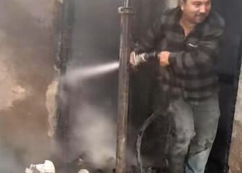 Giresun’da yıldırım düştü: Evde yangın çıktı, cami hasar gördü