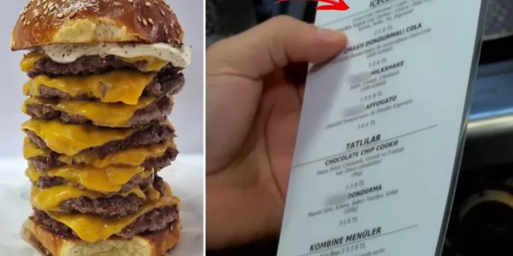 Bu Hamburgerciyi Herkes Konuşuyor: Suya Fiyat Tepkisi