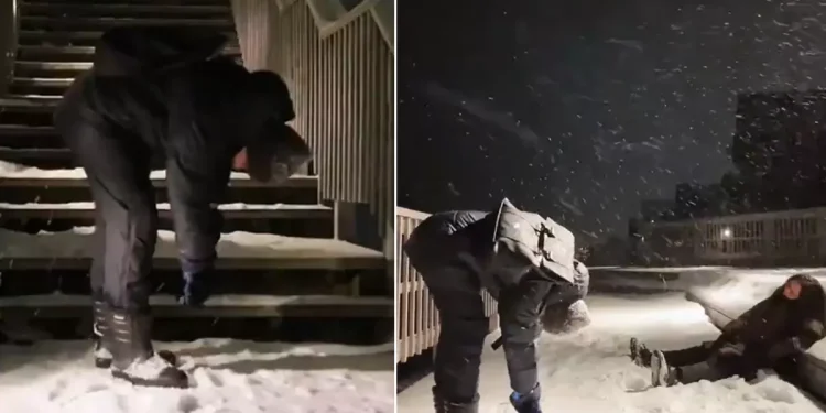 İlhak istediği Grönland’dan Trump’a olay görüntüler