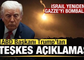 İsrail Gazze’yi bombaladı! Trump’tan son dakika ateşkes açıklaması