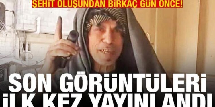 İsrail, Yahya Sinvar’ın son görüntülerini yayınladı