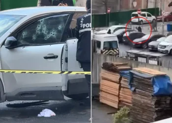 İstanbul’da silahlı saldırı, suikast anları kaydedildi