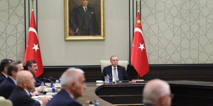 Kabine, Cumhurbaşkanı Erdoğan başkanlığında toplandı