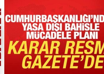 Karar Resmi Gazete’de! Kumarla mücadele eylem planı yayımlandı