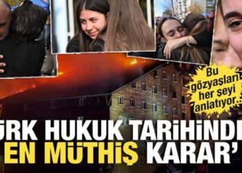 Kartalkaya’da 11 sanığa yanan 34 çocuk için 34’er kez müebbet hapis cezası!