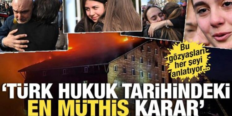 Kartalkaya’da 11 sanığa yanan 34 çocuk için 34’er kez müebbet hapis cezası!