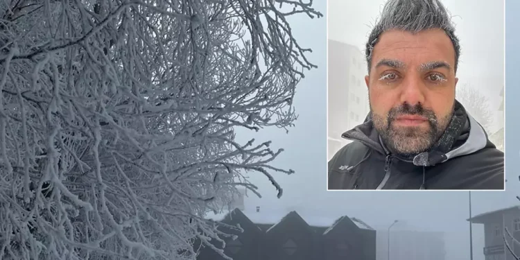 Kentte dondurucu soğuk, dışarı çıkan zor dayanıyor