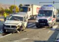 Malatya’da iki otomobil çarpıştı: Yaralılar var