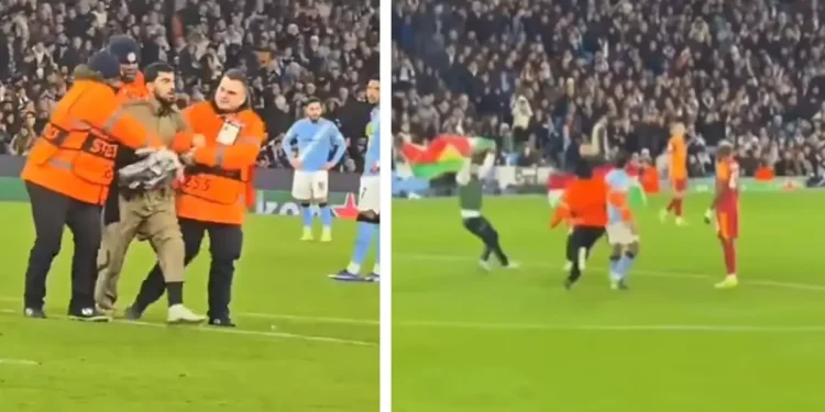 Galatasaray-Manchester City maçının en dikkat çeken olayı