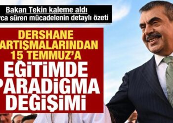 Millî Eğitim Bakanı Tekin kaleme aldı: Eğitimde paradigma değişimi
