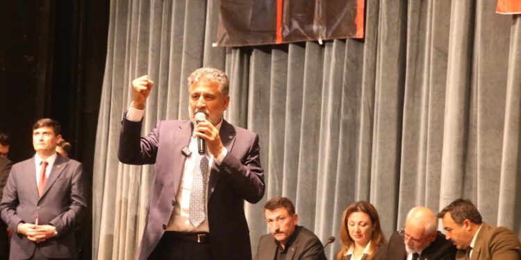 Milli Yol Partisi Genel Başkanı Çayır, Kahramanmaraş’ta partisinin il kongresine katıldı