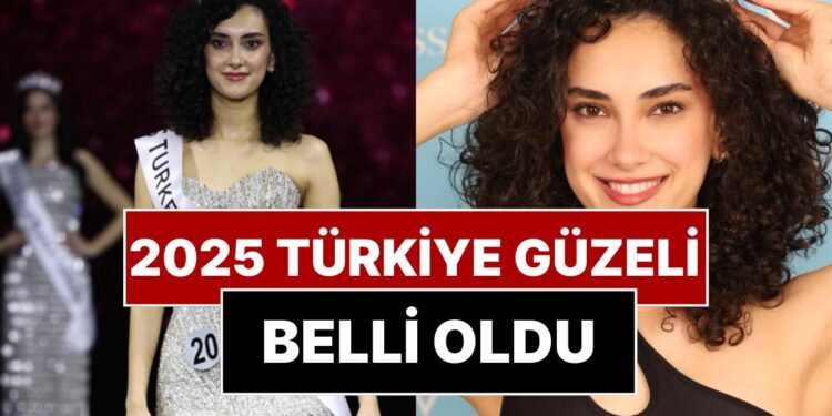 Miss Turkey Birincisi Seçildi! 2025 Türkiye Güzeli Sıla Saraydemir Oldu