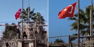 Bayrak saldırısı soruşturmasında failler tespit edildi