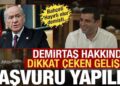 Selahattin Demirtaş hakkında peş peşe açıklama: Tahliyesi için başvuru yapıldı!