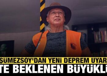Şener Üşümezsoy’dan yeni deprem uyarısı: Beklenen büyüklüğü açıkladı!