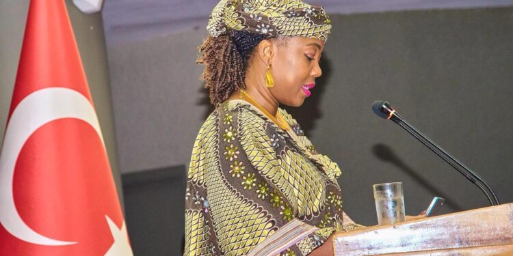 Sierra Leone Cumhurbaşkanı’nın eşi Türkiye’nin 29 Ekim resepsiyonuna katıldı