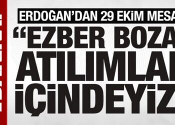 SON DAKİKA: Cumhurbaşkanı Erdoğan: Türkiye Cumhuriyeti, Milletimizin son çatısıdır