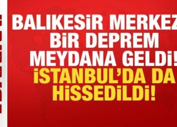 Son dakika deprem haberi: İstanbul’da hissedilen bir deprem meydana geldi!