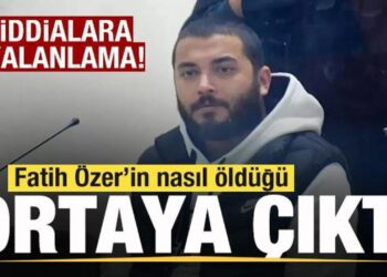 Son dakika: Fatih Özer iddialarına yalanlama! Nasıl öldüğü ortaya çıktı