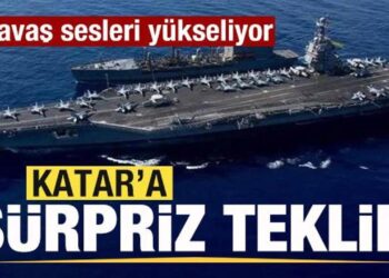 Son dakika: Savaş sesleri yükseliyor! Katar’a sürpriz teklif!