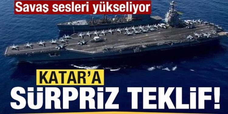 Son dakika: Savaş sesleri yükseliyor! Katar’a sürpriz teklif!
