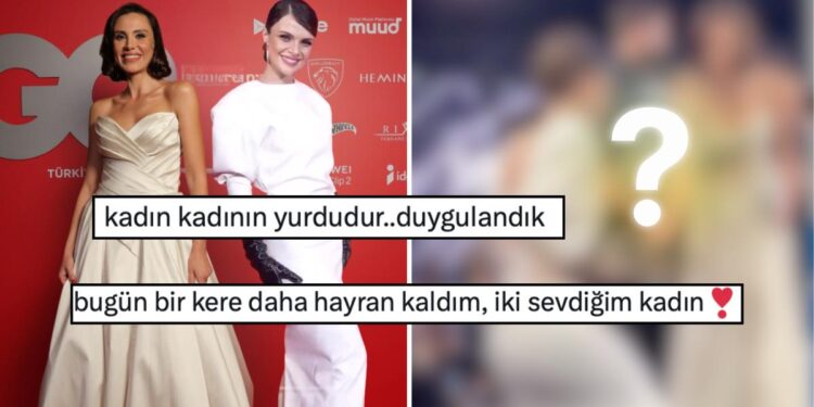 Şükran Ovalı’nın Ödül Alan Sinem Ünsal’a Sahnedeki Küçük Jesti “Kadın Kadının Yurdudur” Dedirtti