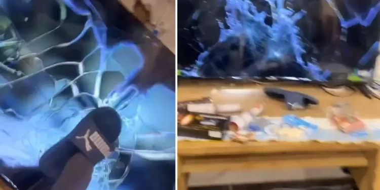 Takım son anda elendi, taraftar sinir krizi geçirdi