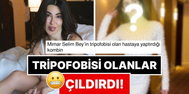 Tripofobisi Olanlar Dikkat! Nesrin Cavadzade’nin GQ Men of The Year Elbisesi Başımıza Ağrı Çıkardı!