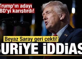 Trump’ın adayı ABD’yi karıştırdı! Beyaz Saray geri çekti! Suriye iddiası