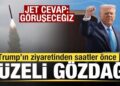 Trump’ın ziyareti öncesi füzeli gözdağı! Jet cevap: Görüşeceğiz