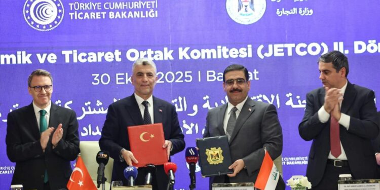 Türkiye ile Irak arasında “2. Dönem JETCO Protokolü” imzalandı