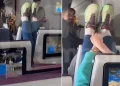 Uçakta Gergin Anlar: Koltuk İndirene İntikam