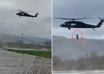 Damda mahsur kalan kişi, muhtar sayesinde kurtarıldı