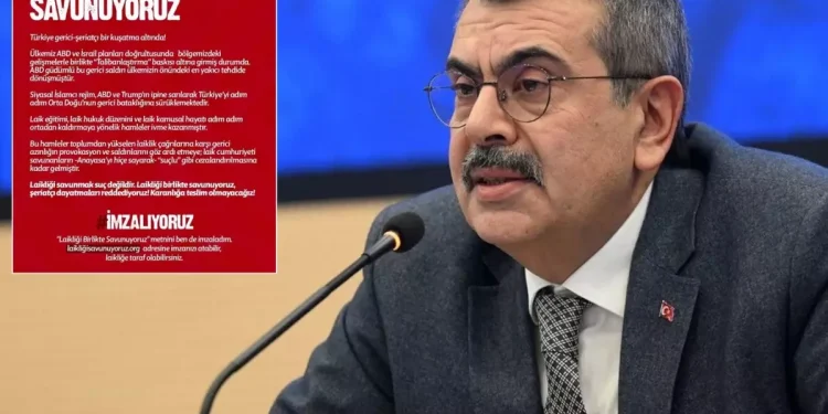 Tekin’den Dava Uyarısı: Laikliği Birlikte Savunuyoruz Metni