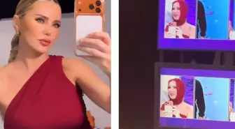 Yayında başörtüsü takan Ece Erken gündem oldu