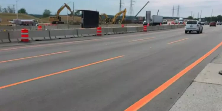 Yollara turuncu şeritler geldi, anlamı açıklandı